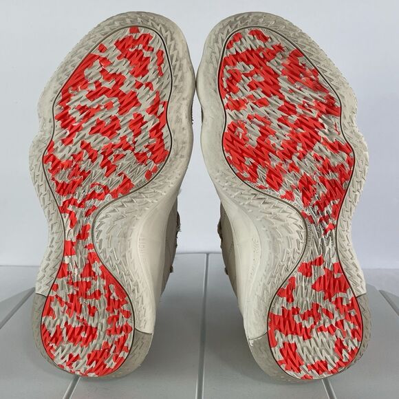 Adidas Dame 7 Bliss Solar Red Cream Lightstrike Basketball Shoe Size 7.5 FZ1046 - Picture 8 of 11